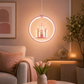 HDC Kids Princess Castle Pendant Light for Bedroom & Study Room