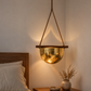 HDC Modern Hanging Bowl Pendant Light for Bedroom, Living Room & Café Décor