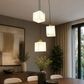 HDC Modern Marble Cube Triple Pendant Hanging Light for Living Room, Dining Area & Staircase