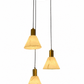 HDC Modern Marble Cone Cluster Pendant Light for Living Room, Dining Area & Staircase