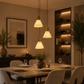 HDC Modern Marble Cone Cluster Pendant Light for Living Room, Dining Area & Staircase