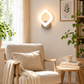 Ojaro Modern 3C LED Wall Light for Bedroom, Living Room & Study Room