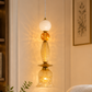 HDC Modern Decorative Amber & White Glass Pendant Light