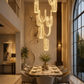 HDC 10 Light Luxury Loop Chandelier for Staircase & Double Height Spaces