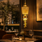 HDC Luxury Crystal Hanging Pendant Light for Living Room, Lobby & Dining Area