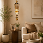 HDC Luxury Crystal Hanging Pendant Light for Living Room, Lobby & Dining Area