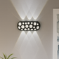 HDC Modern Black Dual Beam Artistic Bubble Design LED Outdoor Wall Light