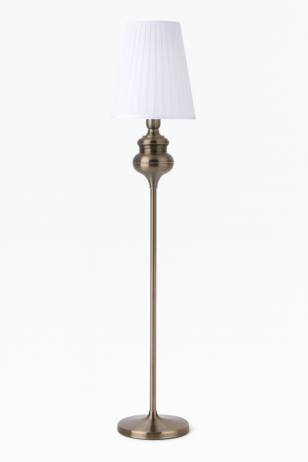 HDC Elegant Classic Floor Lamp with Pleated Shade