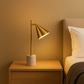Hdc Nordic style bedroom living room study desk bedside GOLD Table lamp