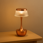 Hdc Mushroom Table Lamp Home Elegant Decorative Living Room Bedside Crystal Desk Lamp Hallway Lamp Living Room Cofe Bar for Bedroom - Rose Gold