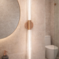 Hdc Golden Finish Mirror Vanity Bathroom Picture Dressing Wall Light - Tricolor