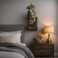 HDC Modern Artistic Face Sculpture Wall Light