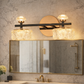 HDC Modern Crystal Dual Mirror Light for Bathroom, Vanity Areas