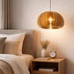 HDC 5 Lights Premium Wooden Dome Pendant Light for Dining & Living Spaces
