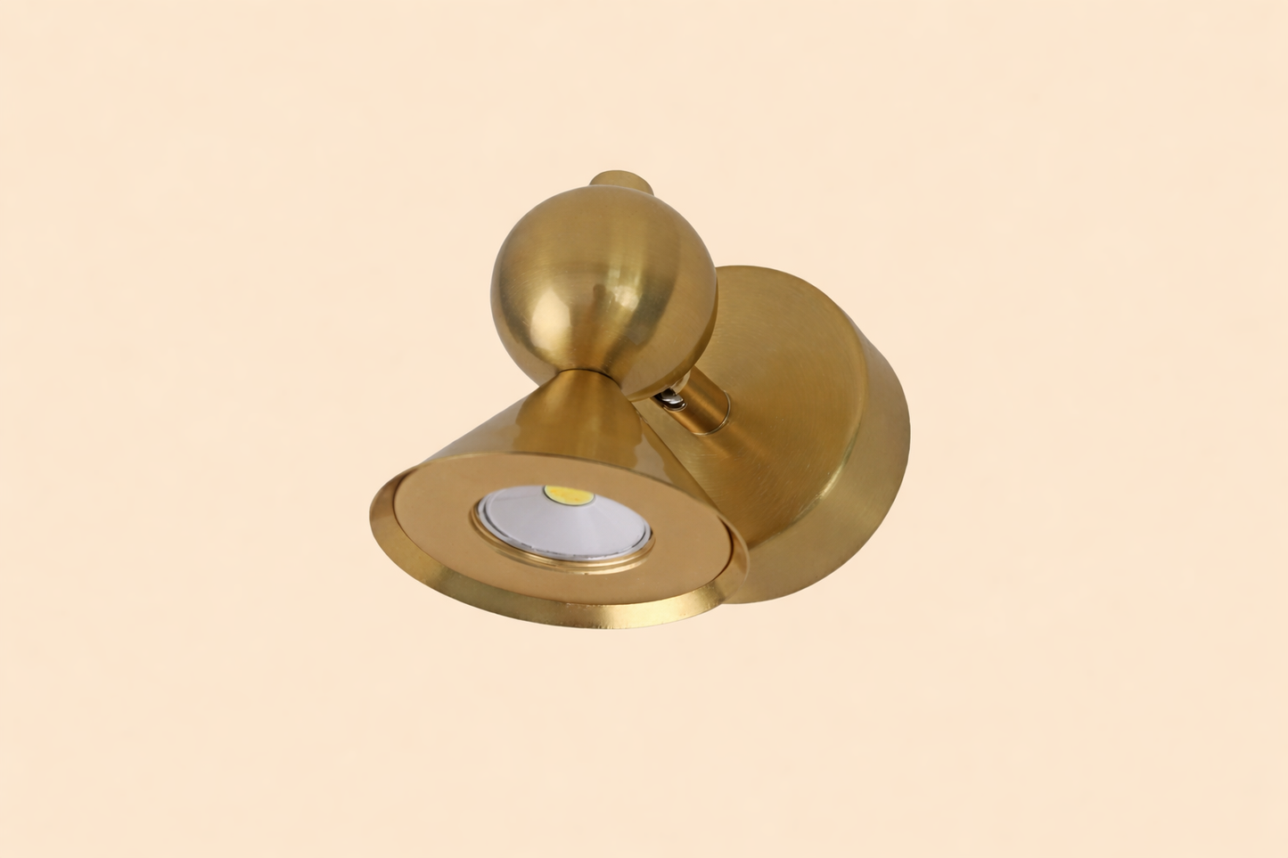 HDC 5/10/15W Adjustable Gold Designer Mirror Light