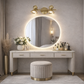 HDC 5/10/15W Adjustable Gold Designer Mirror Light