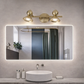 HDC 5/10/15W Adjustable Gold Designer Mirror Light