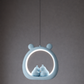 Hdc Kids’ Pink & Blue Bear Cute LED Pendant Light for Childrens Room Bedroom Nursery Kids Lights