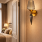 HDC Premium Smoke & Amber Ambient Wall Light for Hotel & Home Interiors
