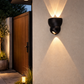 HDC Luxury Black Up & Down Beam Outdoor Light