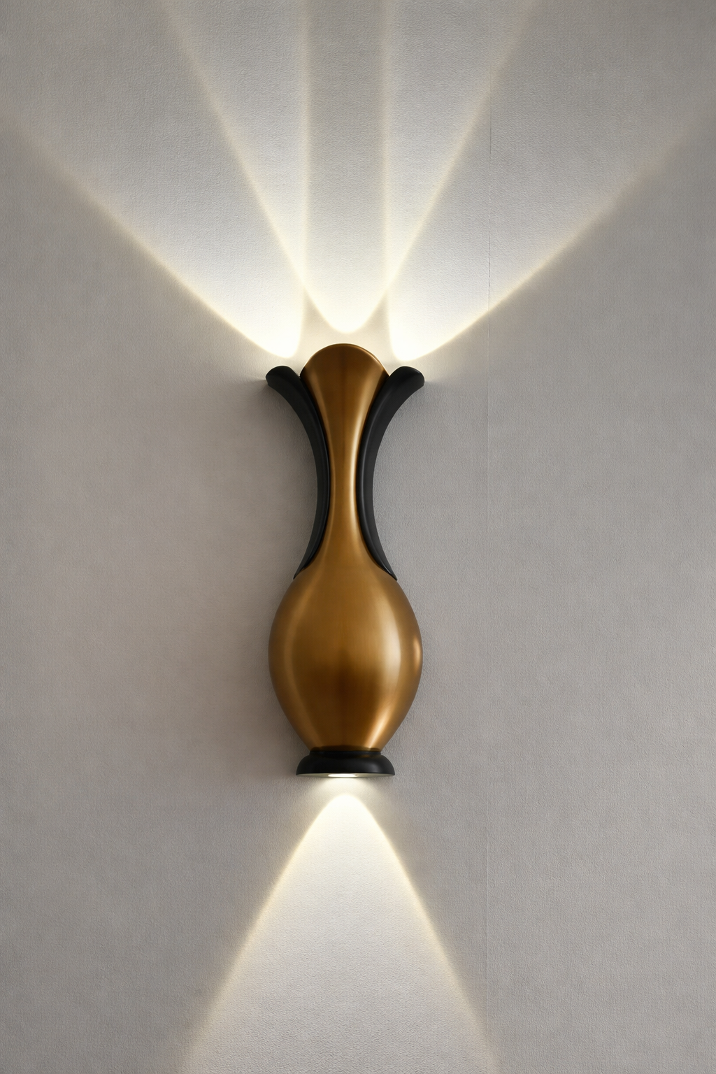 HDC Luxury Brown/ Grey Dual Glow Outdoor Light for Outdoor Spaces