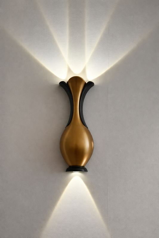 HDC Luxury Brown/ Grey Dual Glow Outdoor Light for Outdoor Spaces