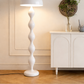 HDC Luxury Modern Designer Floor Lamp with Sculpted Body for Living Room & Bedroom