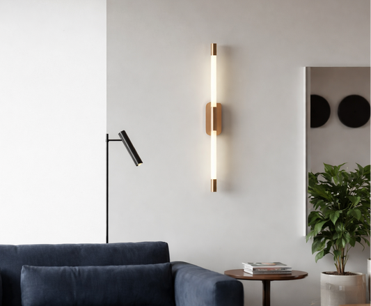 HDC Luxury Modern Gold/RGD LED Wall Light for Living Room, Bedroom & Hotel Décor