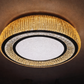 HDC 600/800mm Luxury Crystal Flush Mount Ceiling Light for Bedroom & Living Room