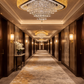 HDC 800mm Luxury Gold Crystal Ceiling Chandelier Light for Living Room, Bedroom & Hall