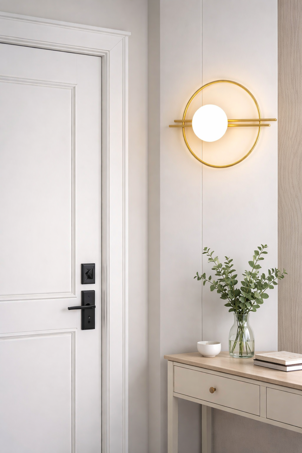 HDC Nordic Golden LED Wall Lamp Indoor LED Wall Lighting Fixtures