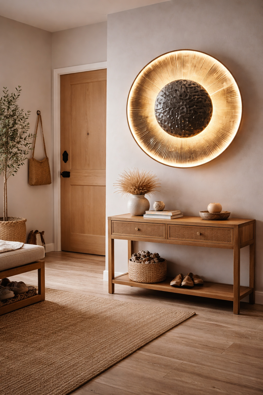 Hdc Led 250mm Resin Rose Gold Ceiling Lamp For Home Office - Warm White