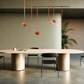 HDC Modern Adjustable Multi-Light Linear Pendant Light for Dining Room, Kitchen Island