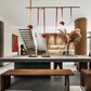 HDC Modern Adjustable Multi-Light Linear Pendant Light for Dining Room, Kitchen Island
