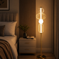 HDC Modern Gold Mesh Designer Floor Lamp for Bedroom, Living Room