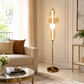 HDC Modern Gold Mesh Designer Floor Lamp for Bedroom, Living Room