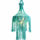 HDC Handcrafted Macrame Tassel Pendant Light for Bedroom, Living Room, Dining Area