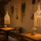 HDC Handcrafted Macrame Tassel Pendant Light for Bedroom, Living Room, Dining Area