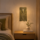HDC Handcrafted Macrame Pendant Light for Bedroom, Living Room