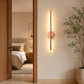 HDC Modern Rose Gold LED Wall Light for Bedroom, Living Room