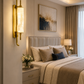 HDC Luxury Marble Look LED Wall Light for Bedroom Living Room