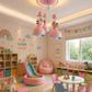 HDC Cute Unicorn Kids Ceiling Pendant Light for Kids Bedroom, Nursery, Playroom