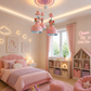 HDC Cute Unicorn Kids Ceiling Pendant Light for Kids Bedroom, Nursery, Playroom