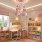 HDC Cute Unicorn Kids Ceiling Pendant Light for Kids Bedroom, Nursery, Playroom