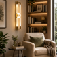 HDC Modern Gold LED Wall Light for Bedroom, Living Room