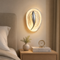 HDC Modern Gold/ Silver Resin Wall Light for Bedroom, Living Room