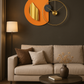Hdc Latest Design Metal Luxury Wall Clock Double Sharp Wall Clock
