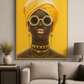 Hdc Printed Black Girl Jewelry African Art Women Posters Prints Canvas Painting Modern Wall Art Pictures for Living Room Home Decor