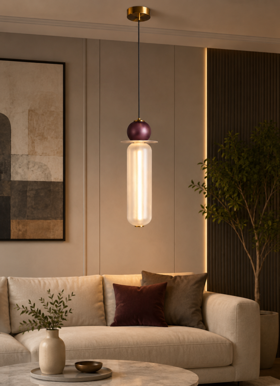 HDC Luxury Decorative Pendant Light for Bedroom, Living Room