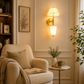 HDC Modern Dual-Shade Luxury Wall Light for Bedroom, Living Room